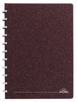 A4 Loden Notebook  with White Lined Pages